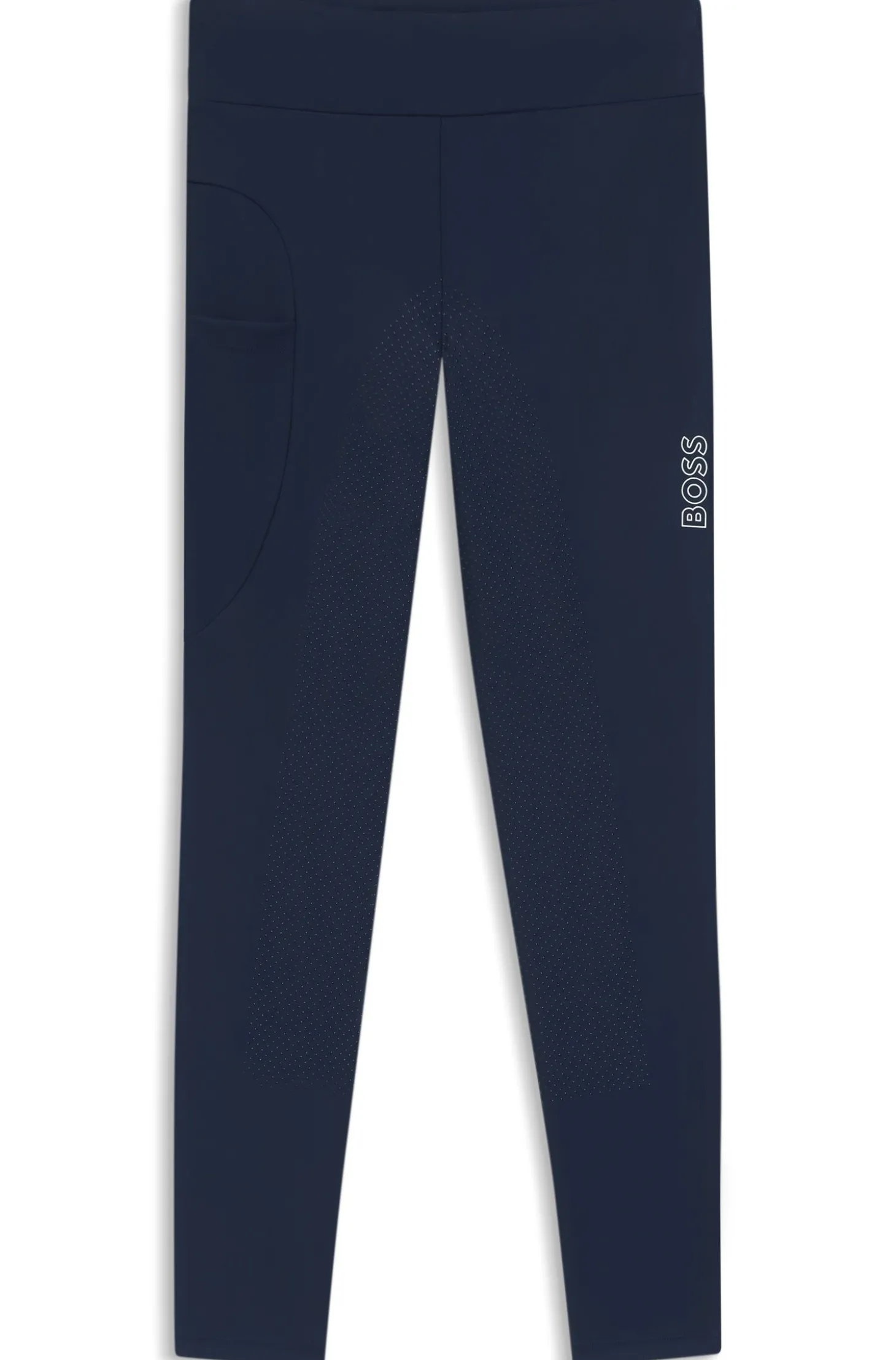 High-Waist Reitsport-Leggings aus Power-Stretch-Gewebe