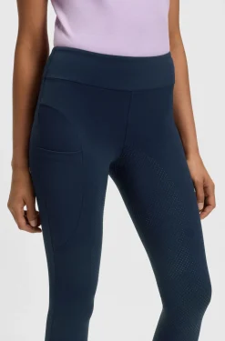 High-Waist Reitsport-Leggings aus Power-Stretch-Gewebe