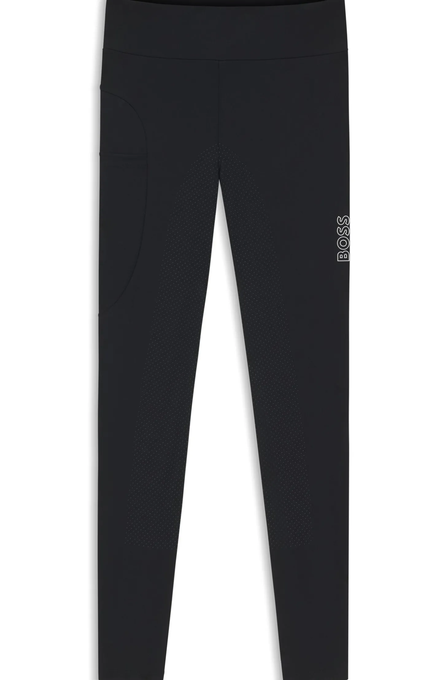 High-Waist Reitsport-Leggings aus Power-Stretch-Gewebe
