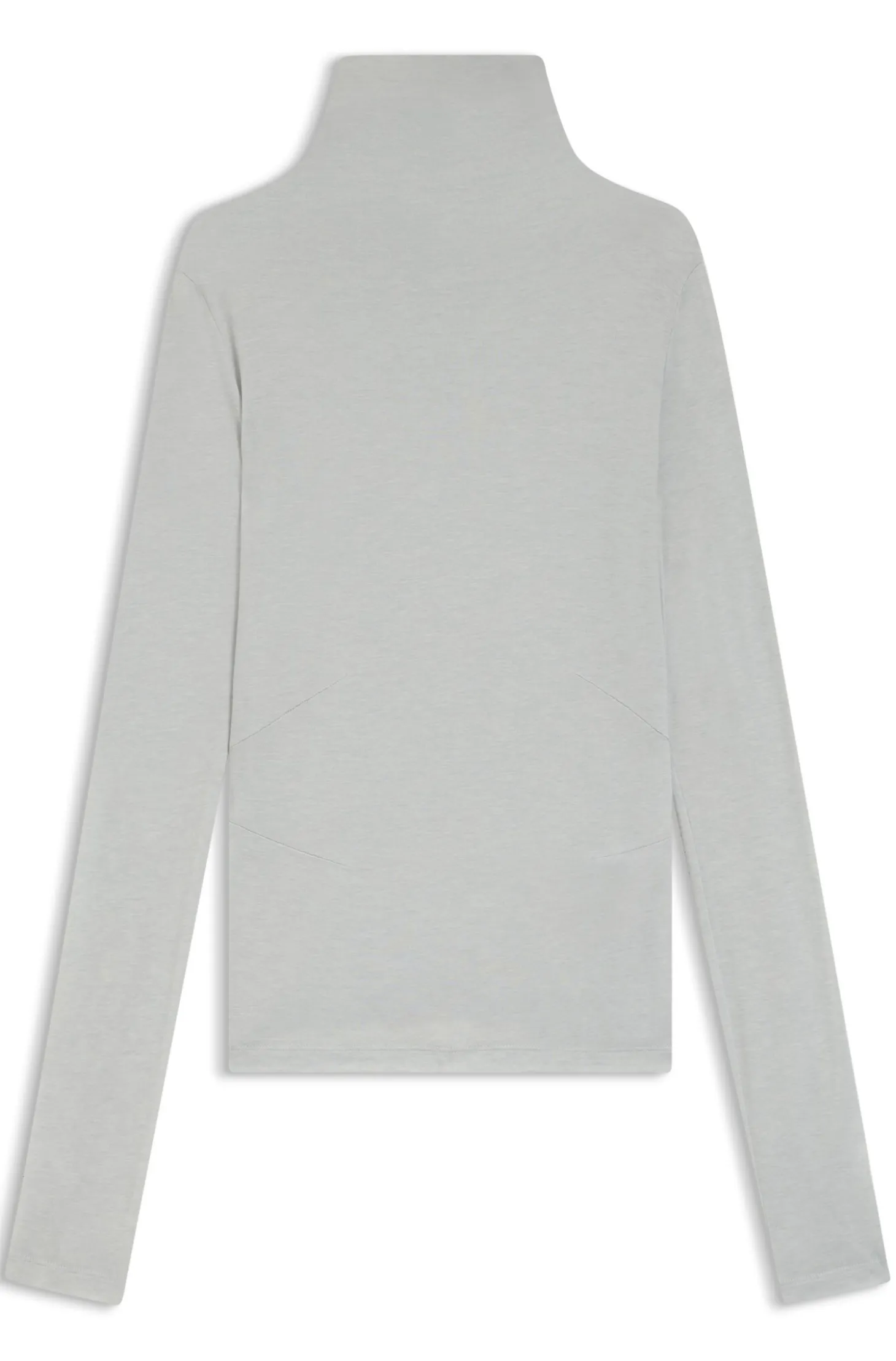 Hochgeschlossenes Top aus softem Jersey
