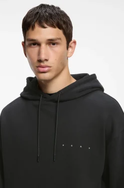 Hoodie aus Baumwolle mit Spaced-Out-Logo und Grafik auf dem Rücken