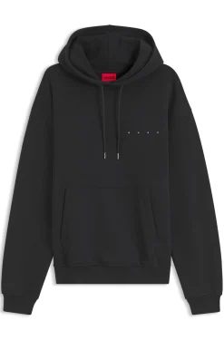 Hoodie aus Baumwolle mit Spaced-Out-Logo und Grafik auf dem Rücken
