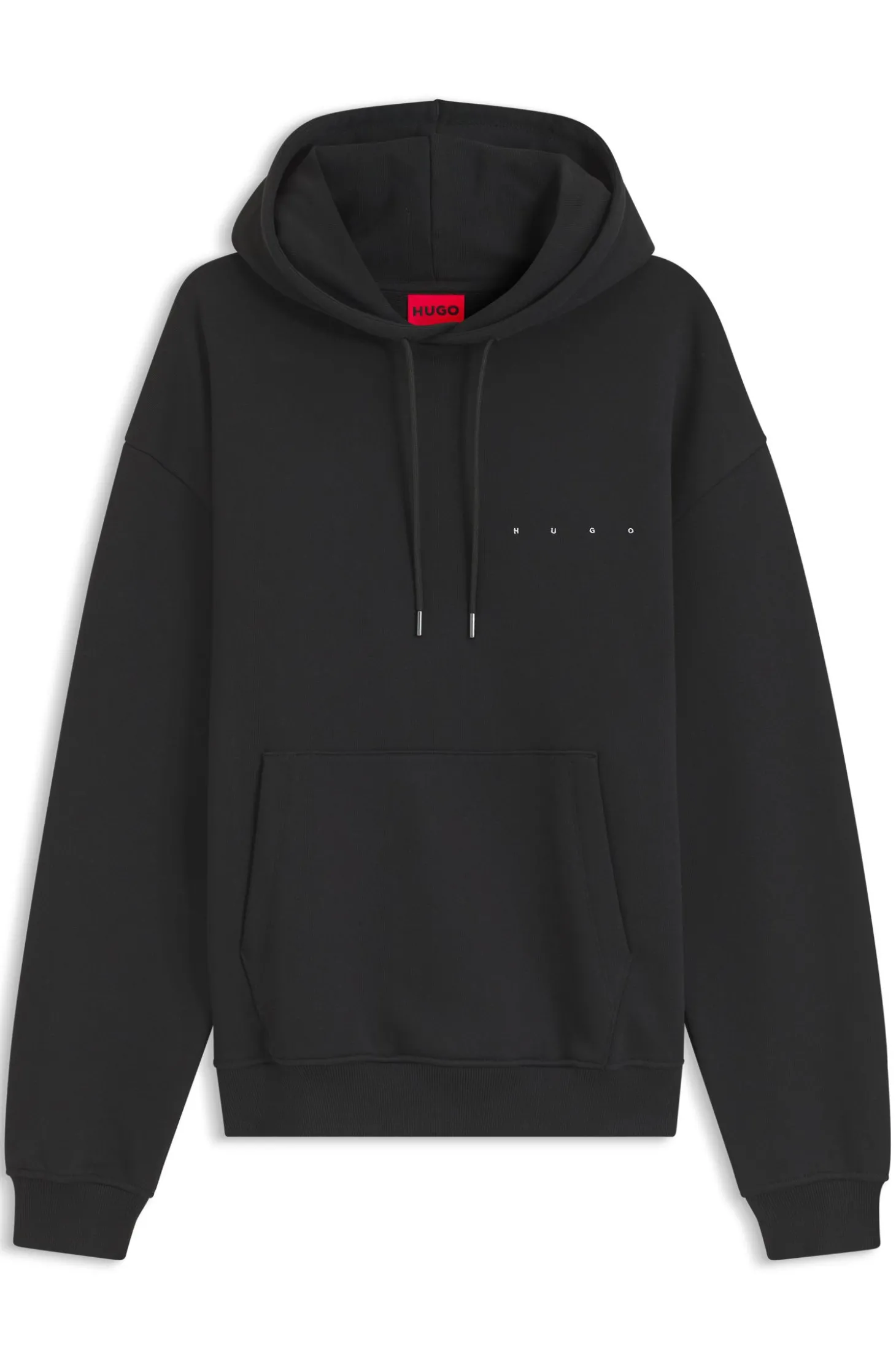 Hoodie aus Baumwolle mit Spaced-Out-Logo und Grafik auf dem Rücken