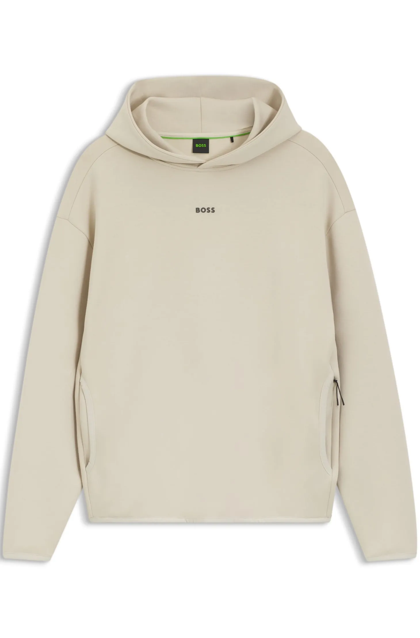 Hoodie aus Baumwoll-Mix mit reflektierender Grafik