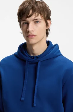 Hoodie aus Baumwoll-Terry mit Logo-Print