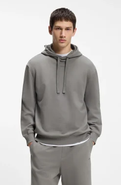 Hoodie aus Baumwoll-Terry mit Logo-Print