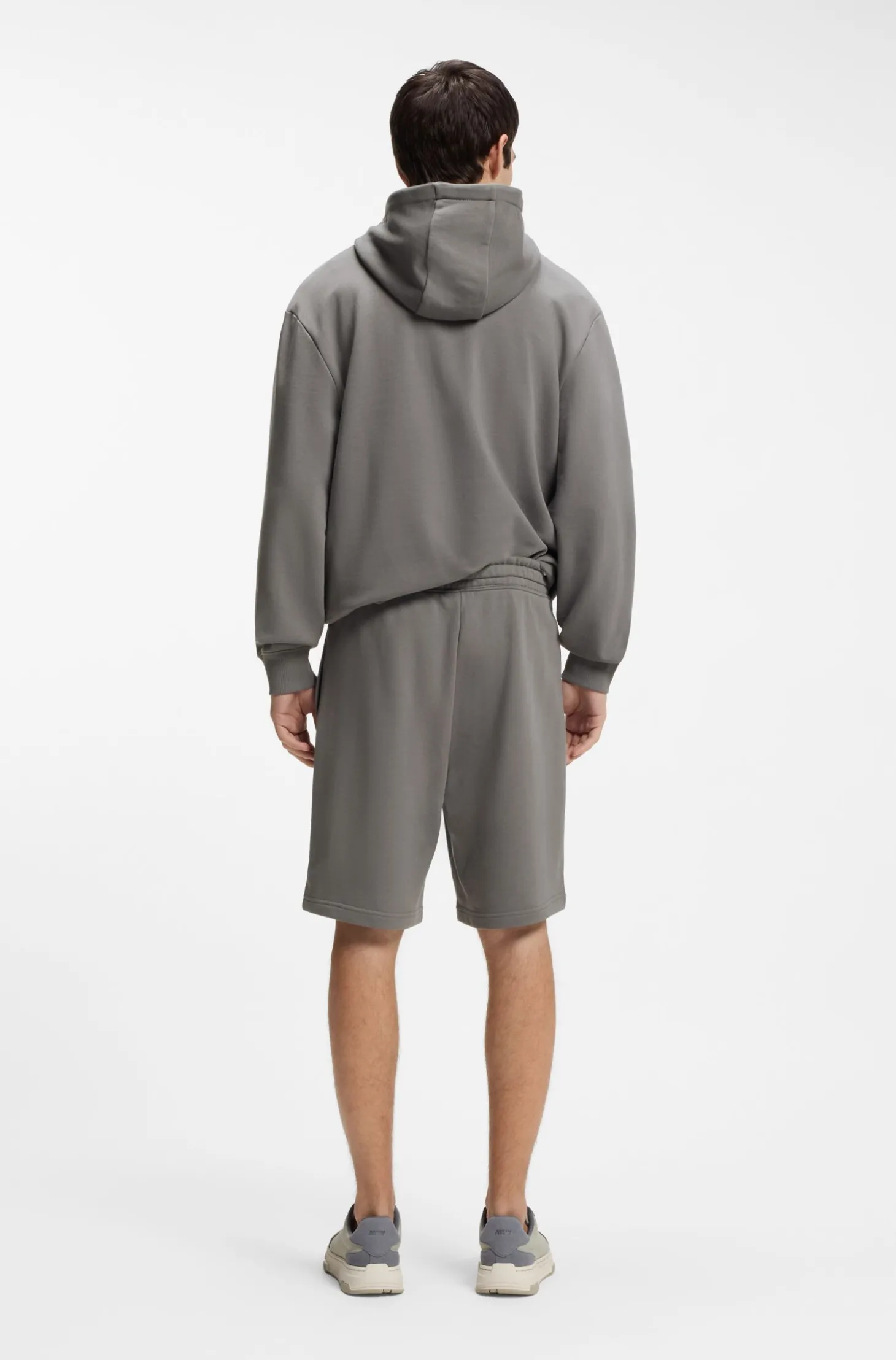 Hoodie aus Baumwoll-Terry mit Logo-Print