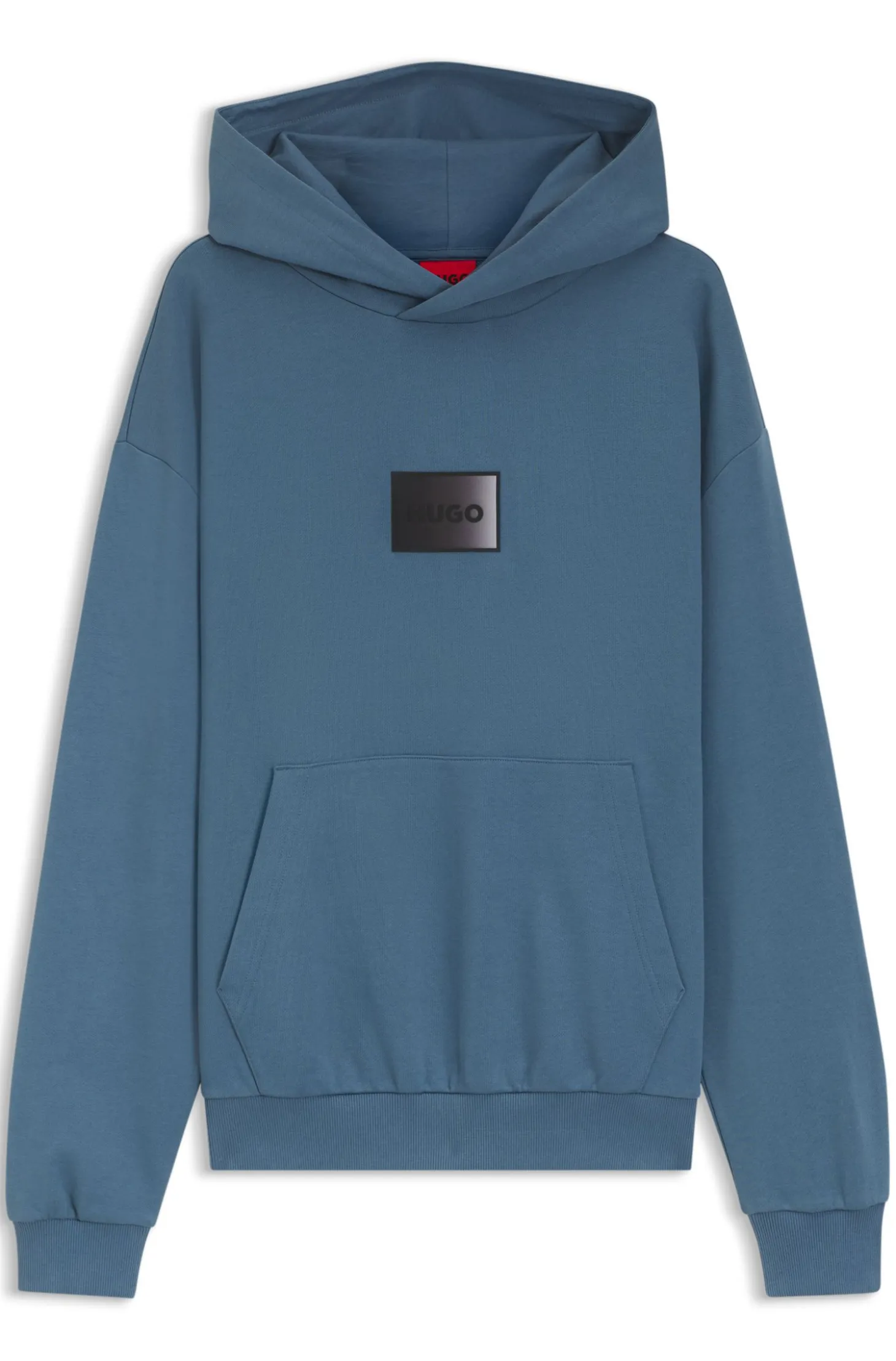 Hoodie aus Baumwoll-Terry mit Gradient-Logo
