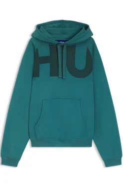 Hoodie aus Baumwoll-Terry mit Logo-Print
