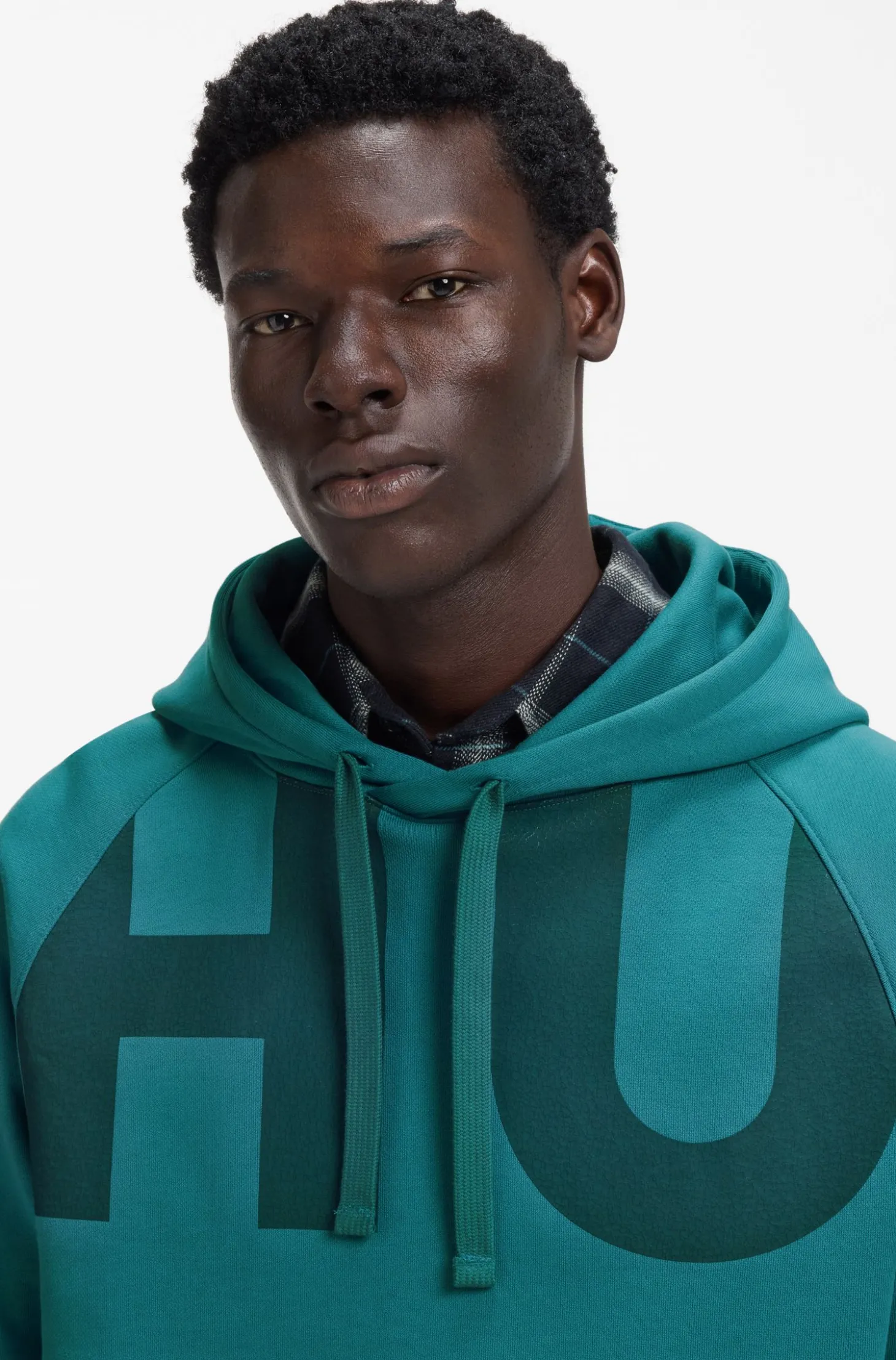 Hoodie aus Baumwoll-Terry mit Logo-Print