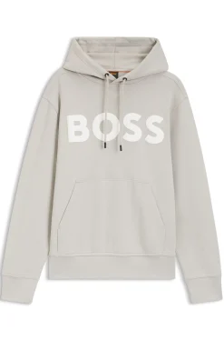 Hoodie aus Baumwoll-Terry mit oversized Logo