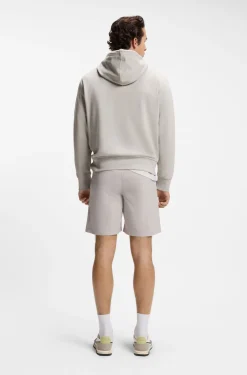 Hoodie aus Baumwoll-Terry mit oversized Logo
