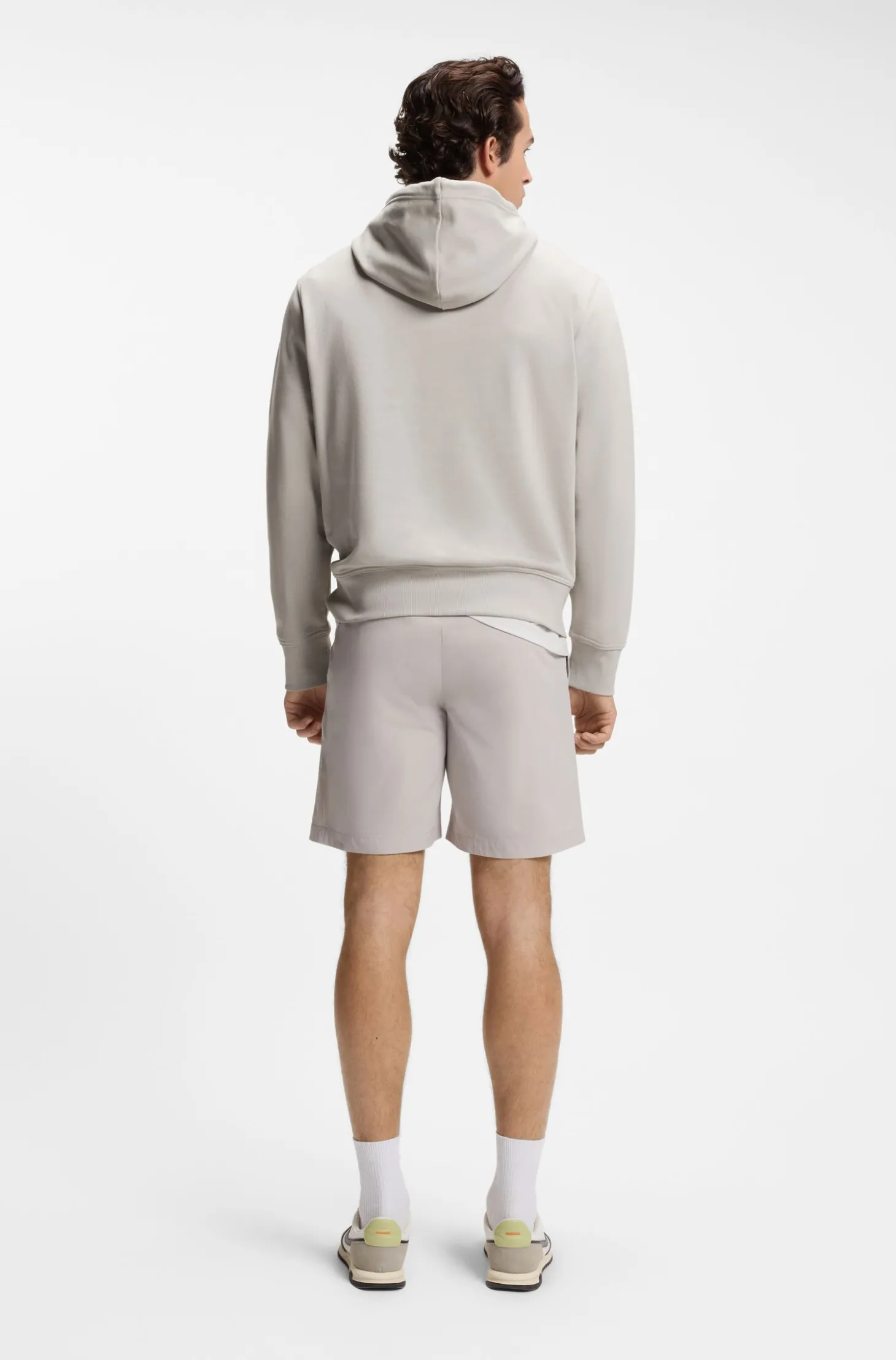 Hoodie aus Baumwoll-Terry mit oversized Logo