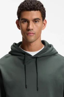 Hoodie aus Baumwoll-Terry mit Logo-Print