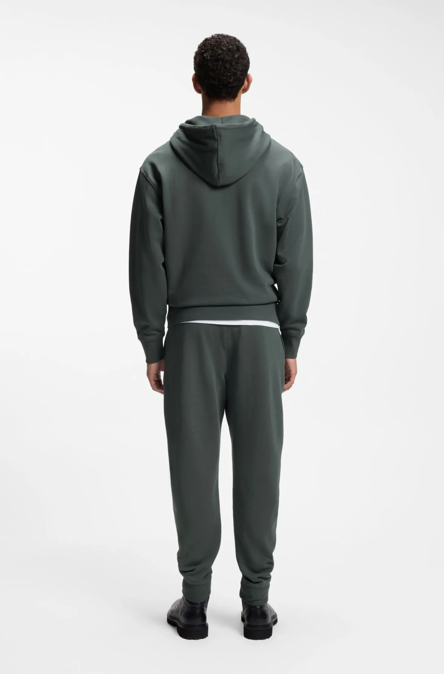 Hoodie aus Baumwoll-Terry mit Logo-Print