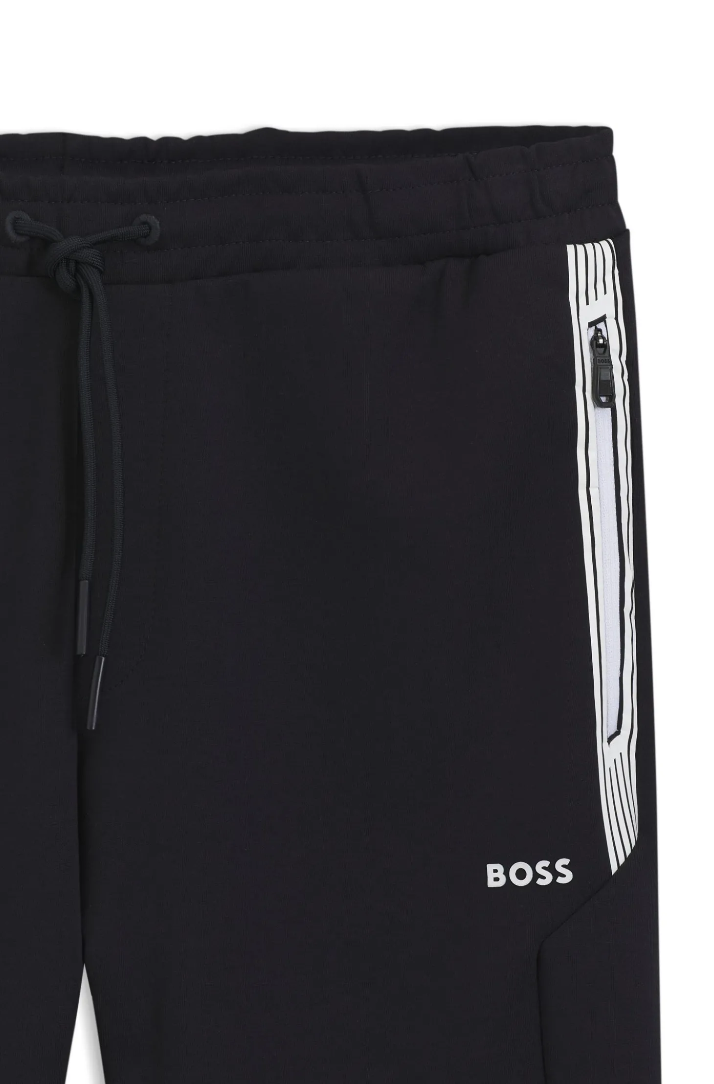 Hose aus Baumwoll-Mix-Jersey mit Tunnelzug