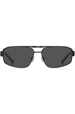 HUGO Sonnenbrille im Wrap-Stil mit Gummi-Logo