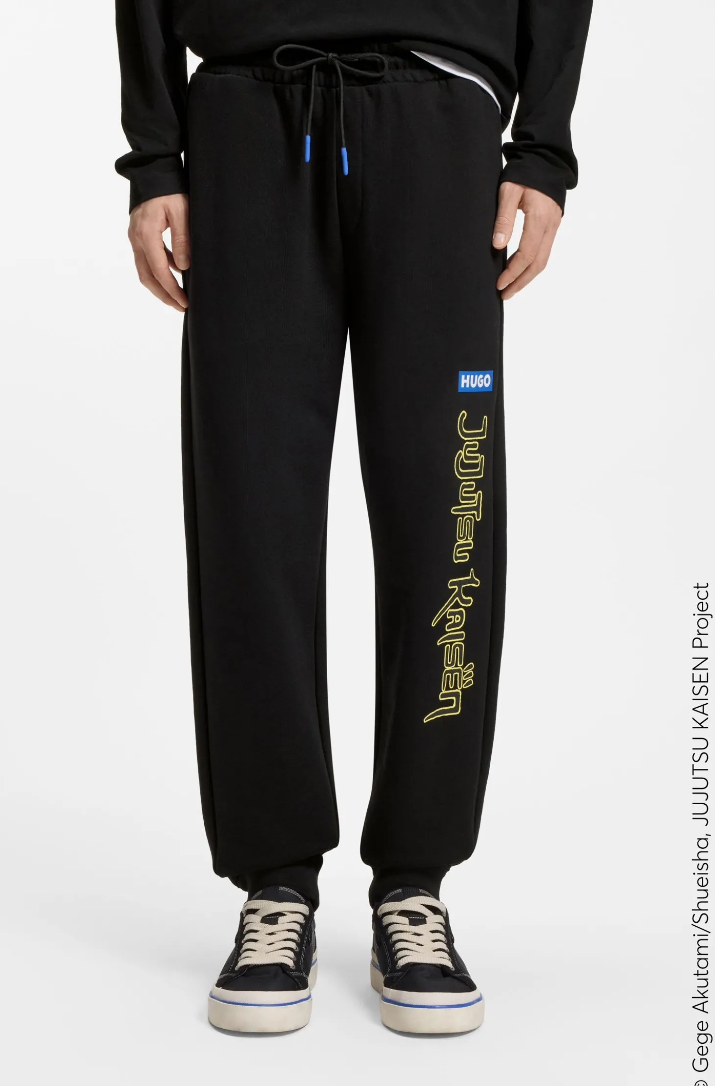 HUGO x Jujutsu Kaisen Jogginghose aus Baumwoll-Terry
