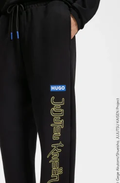 HUGO x Jujutsu Kaisen Jogginghose aus Baumwoll-Terry