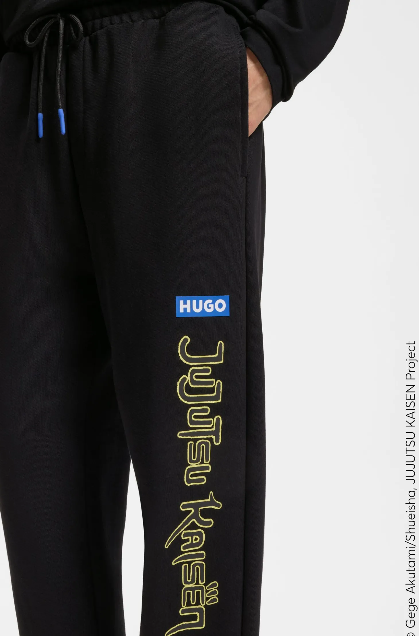 HUGO x Jujutsu Kaisen Jogginghose aus Baumwoll-Terry