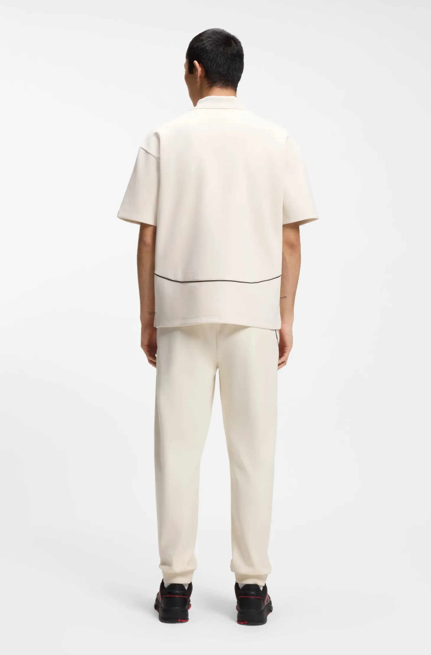 HUGO x RB Poloshirt mit Stier-Motiv