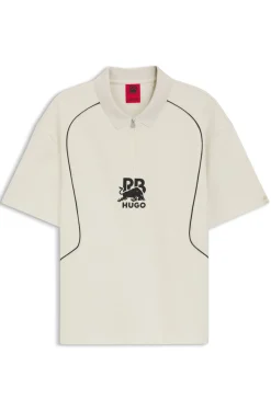 HUGO x RB Poloshirt mit Stier-Motiv