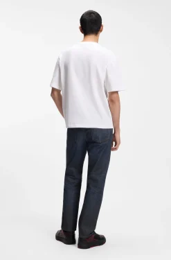 HUGO x RB Relaxed-Fit T-Shirt mit Stier-Motiv