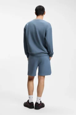 HUGO x RB Sweatshirt aus Baumwoll-Terry mit Stiermotiv