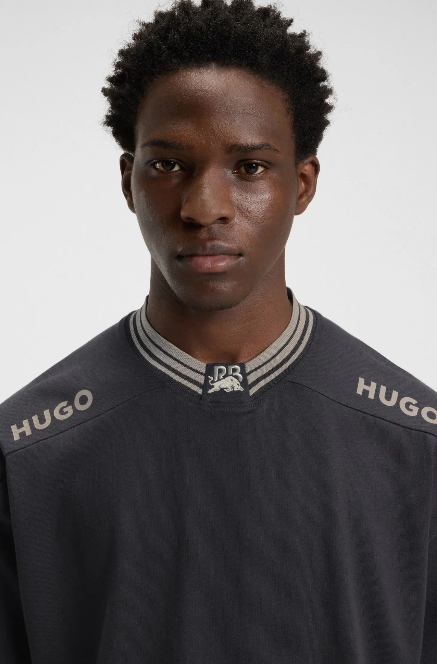 HUGO x RB T-Shirt aus Baumwolle