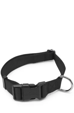 Hundehalsband mit Logo-Aufnäher aus Silikon