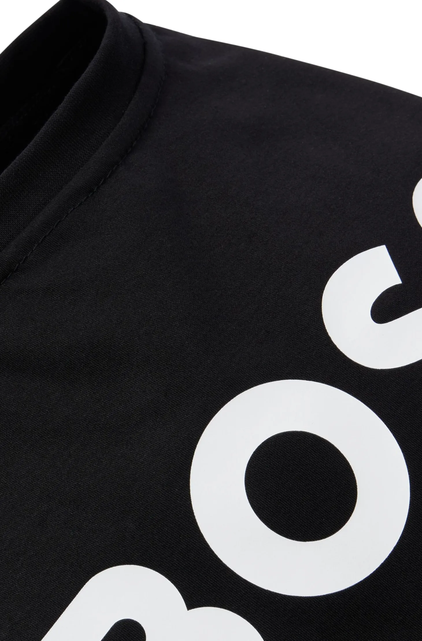 Hunde-T-Shirt aus merzerisierter Baumwolle mit Kontrast-Logo