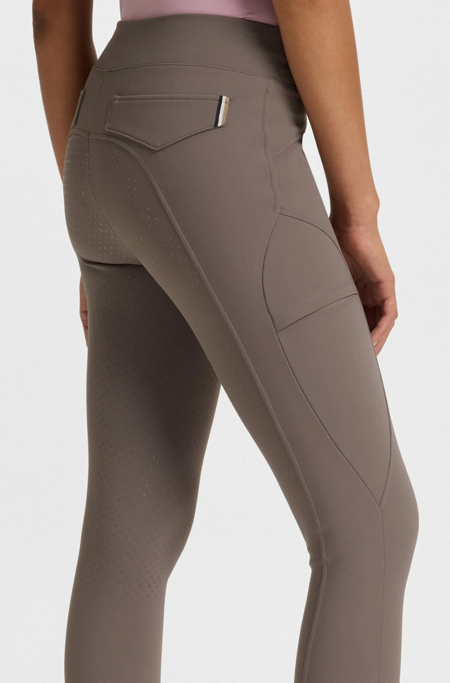Hybrid-Reithose mit Silikonbesatz