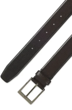In Italien gefertigter Gürtel aus genarbtem Leder