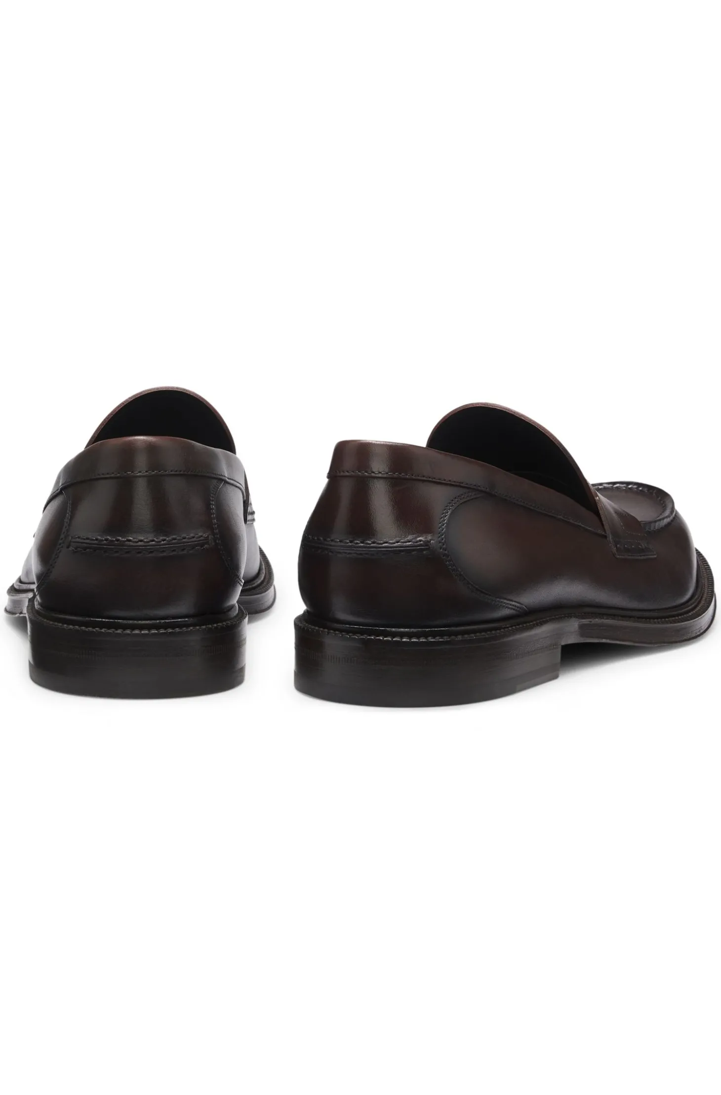 In Italien gefertigter Loafer aus weichem Leder