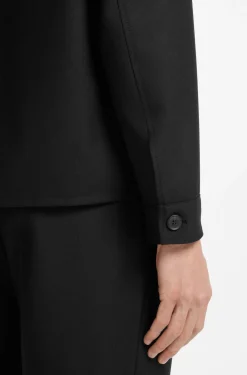 Jacke aus Schurwolle mit Reißverschluss