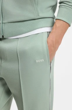 Jogginghose aus Baumwoll-Mix mit Paspeln