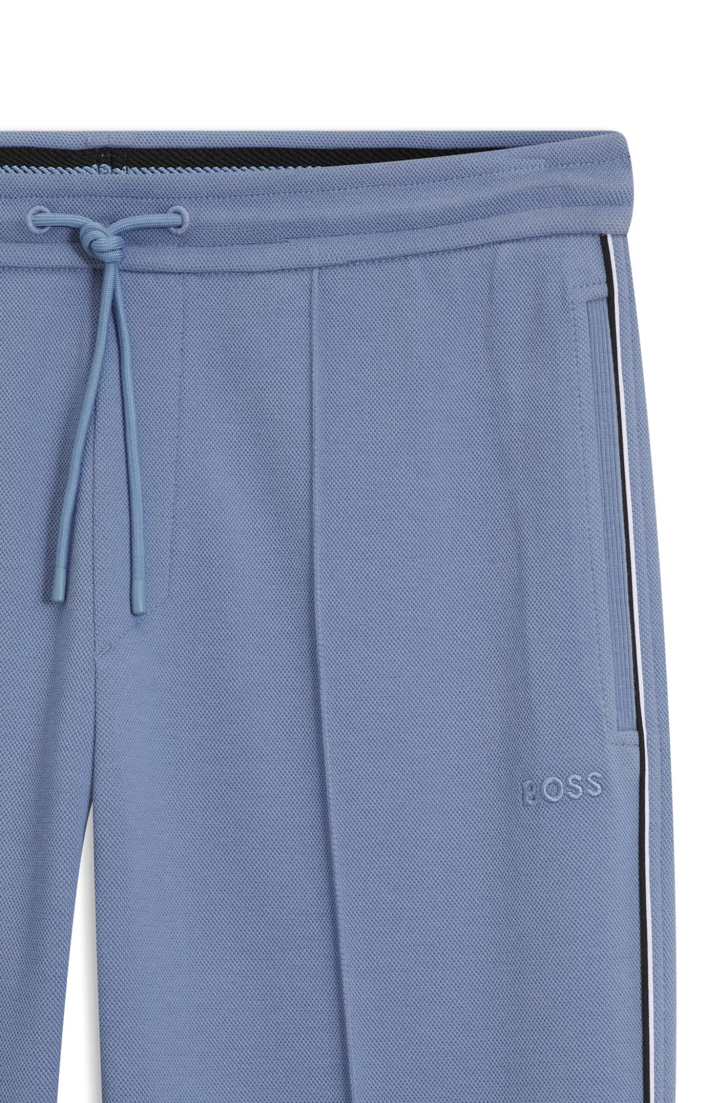 Jogginghose aus Baumwoll-Mix mit Paspeln