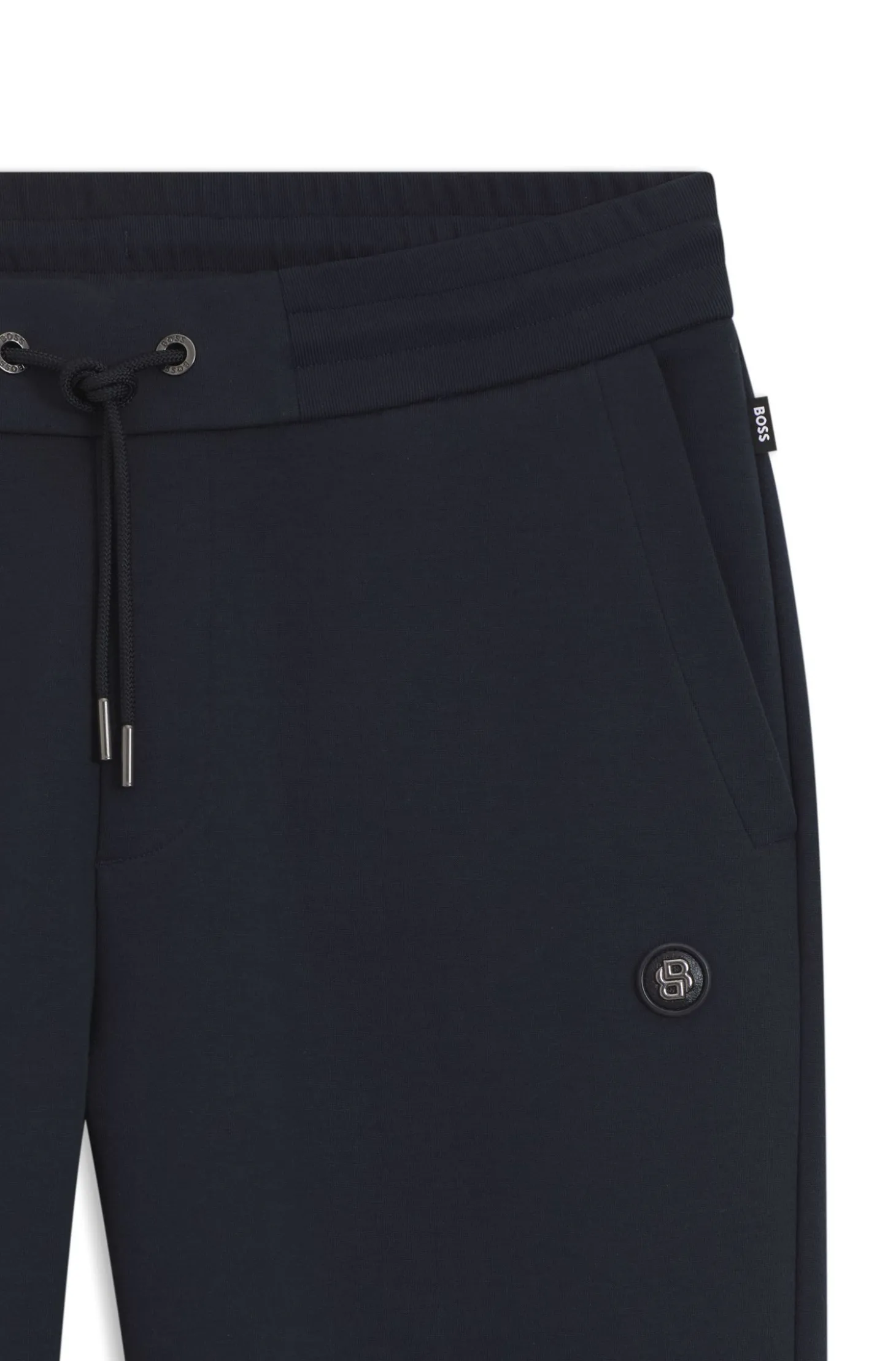 Jogginghose aus Baumwoll-Mix mit Double-B-Monogramm-Badge