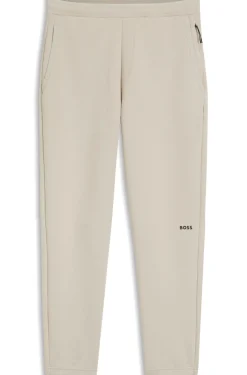 Jogginghose aus Baumwoll-Mix mit reflektierender Grafik