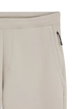 Jogginghose aus Baumwoll-Mix mit reflektierender Grafik