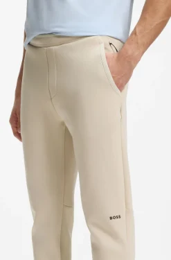 Jogginghose aus Baumwoll-Mix mit reflektierender Grafik