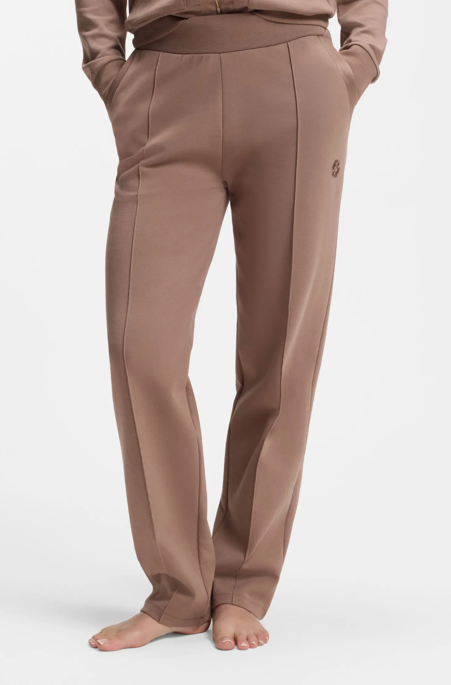 Jogginghose aus Baumwoll-Mix mit Double-B-Monogramm