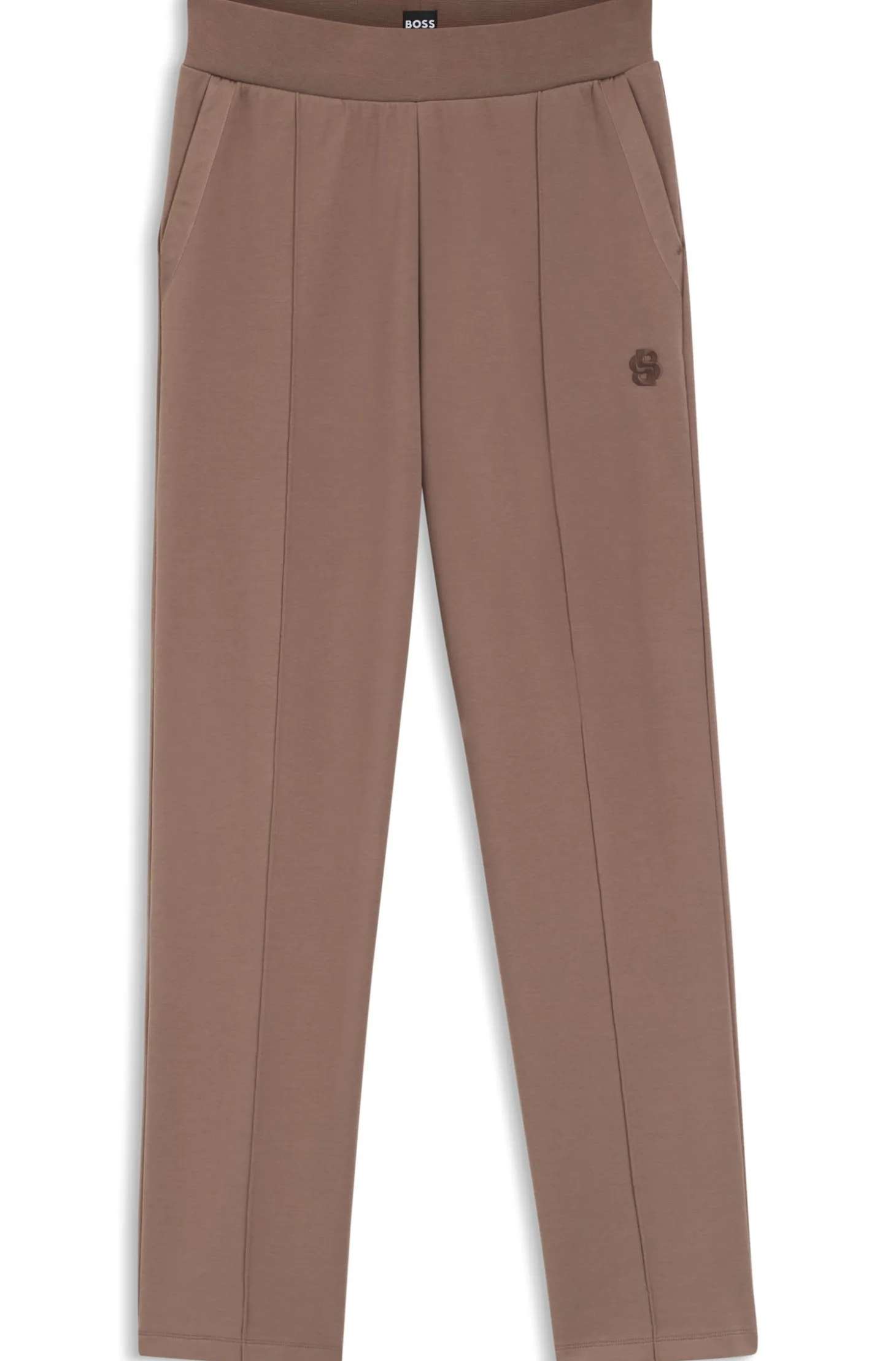 Jogginghose aus Baumwoll-Mix mit Double-B-Monogramm
