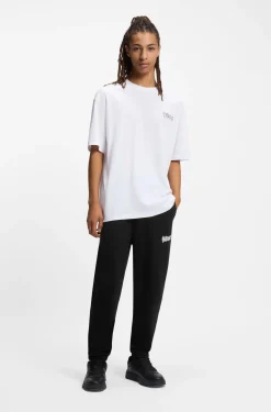 Jogginghose aus Baumwoll-Terry mit Logo-Print