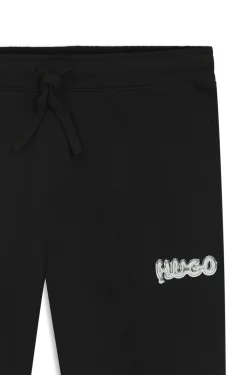 Jogginghose aus Baumwoll-Terry mit Logo-Print