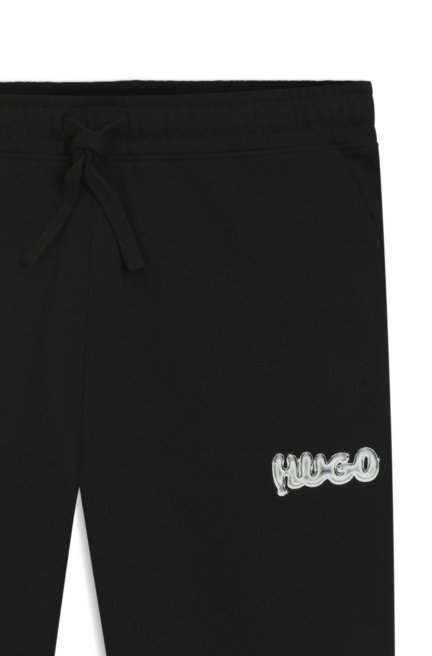 Jogginghose aus Baumwoll-Terry mit Logo-Print