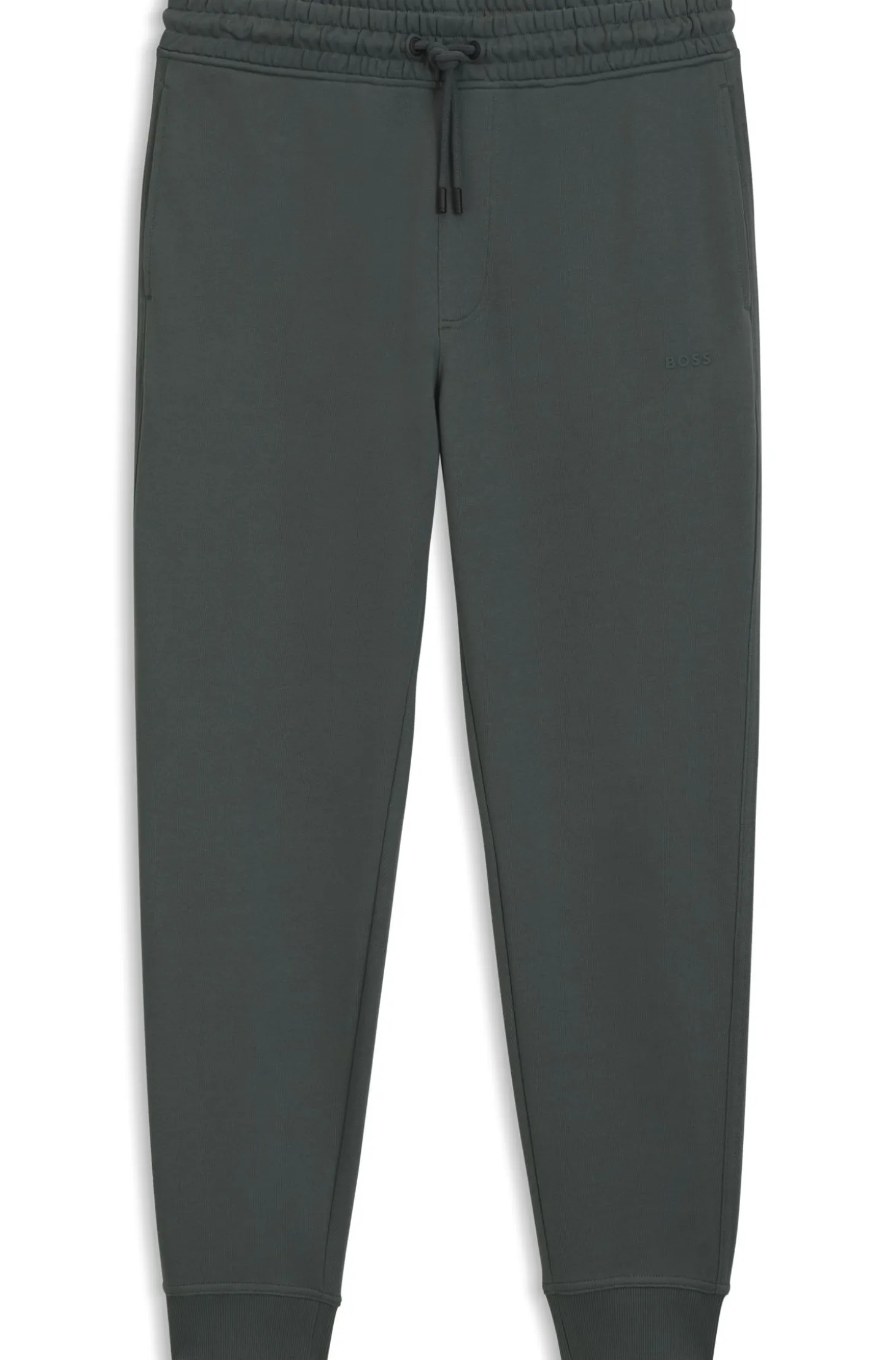 Jogginghose aus Baumwoll-Terry mit Logo-Detail