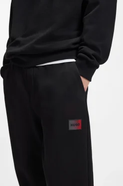 Jogginghose aus Baumwoll-Terry mit Gradient-Logo