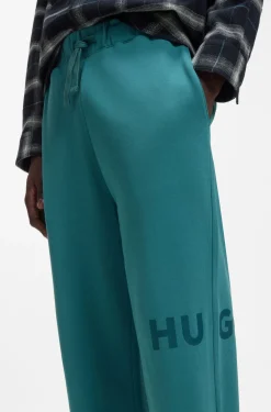 Jogginghose aus Baumwoll-Terry mit Logo-Print
