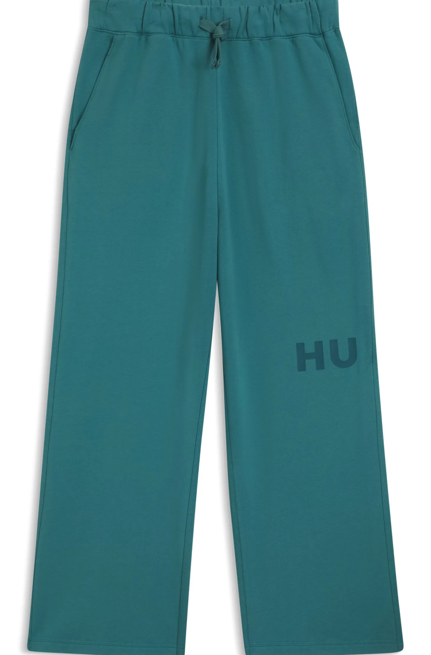 Jogginghose aus Baumwoll-Terry mit Logo-Print